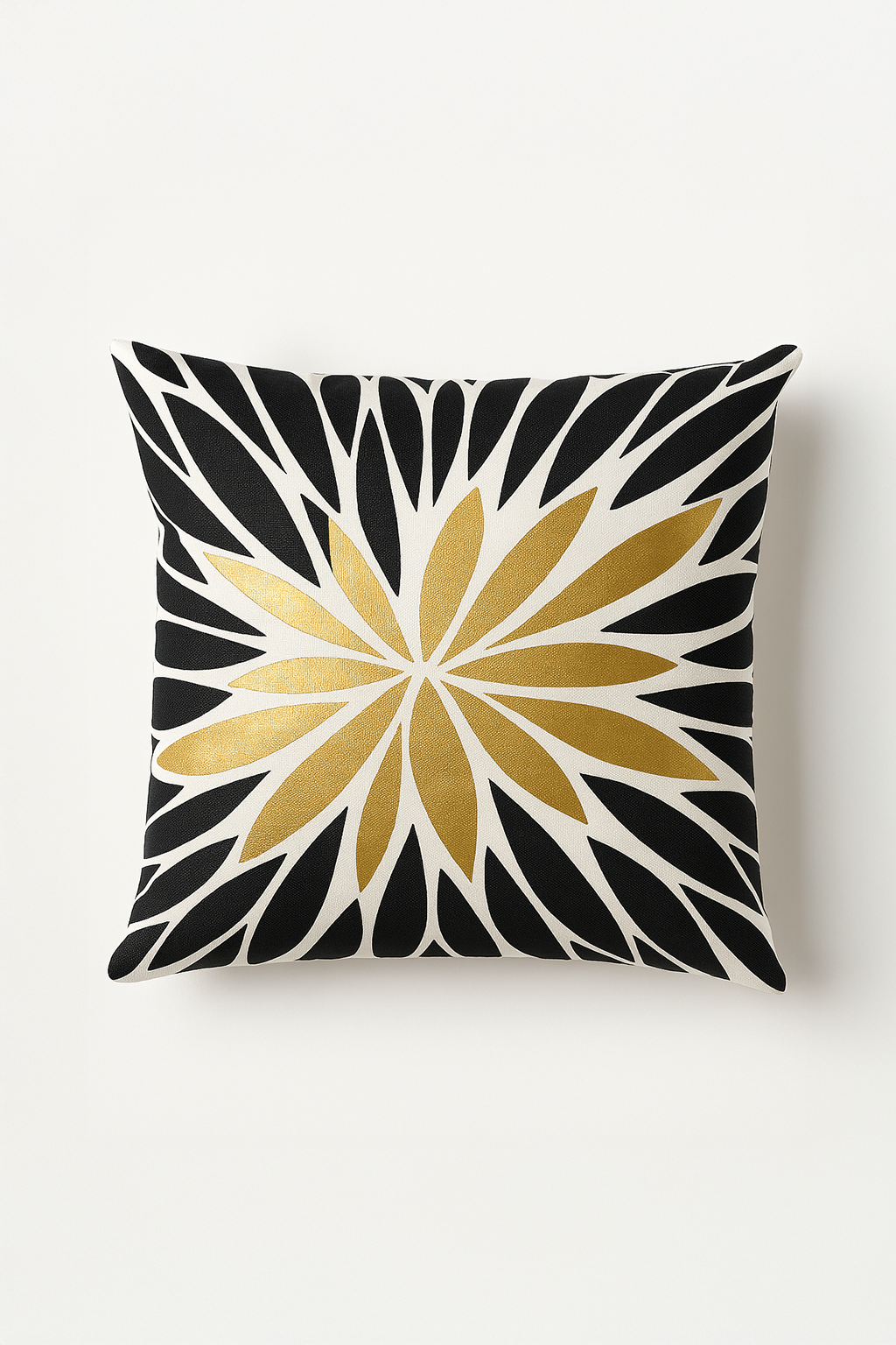 fundas 45x45 Golden Black