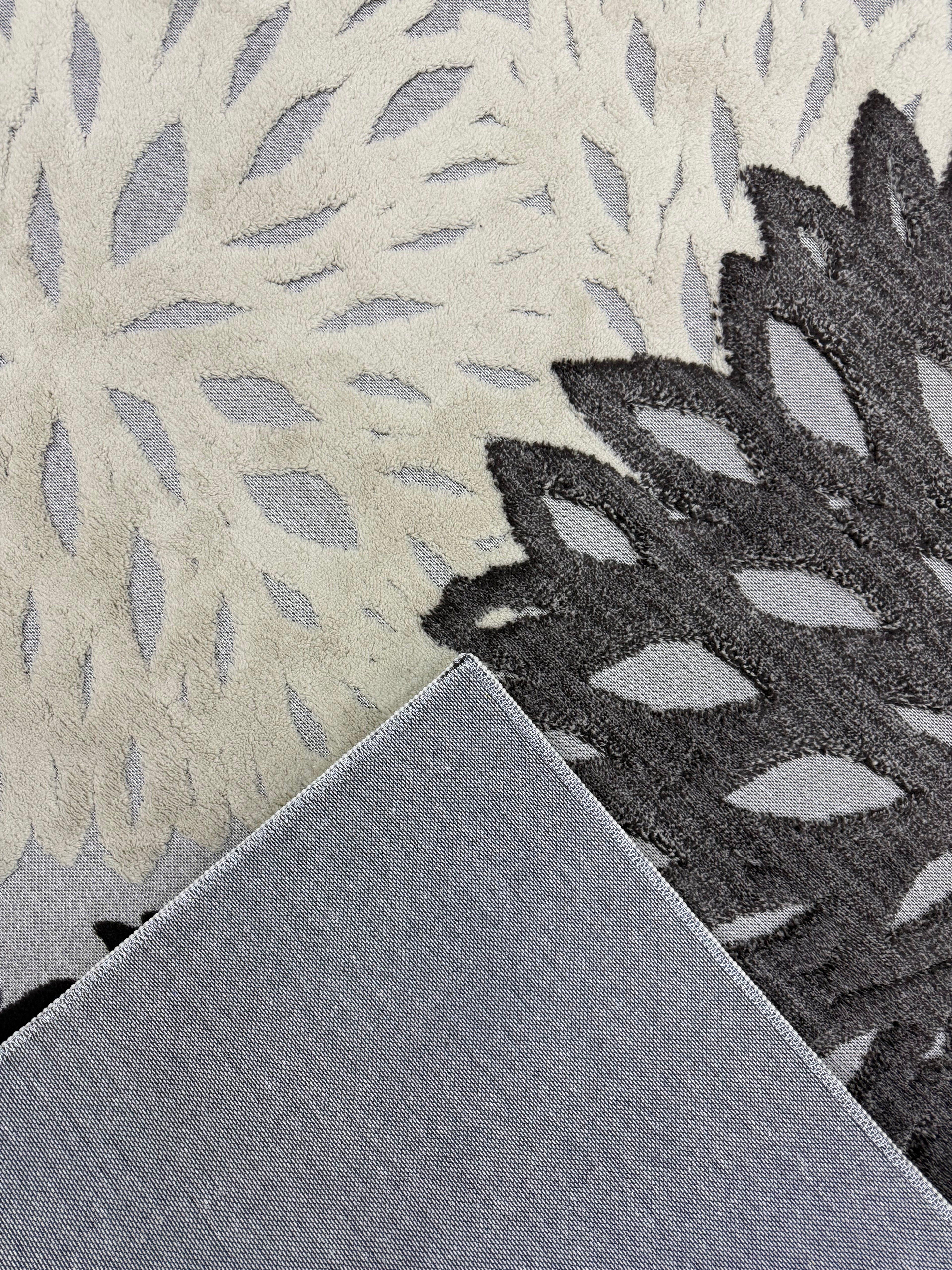 alfombra 2x3 flor3D texturas