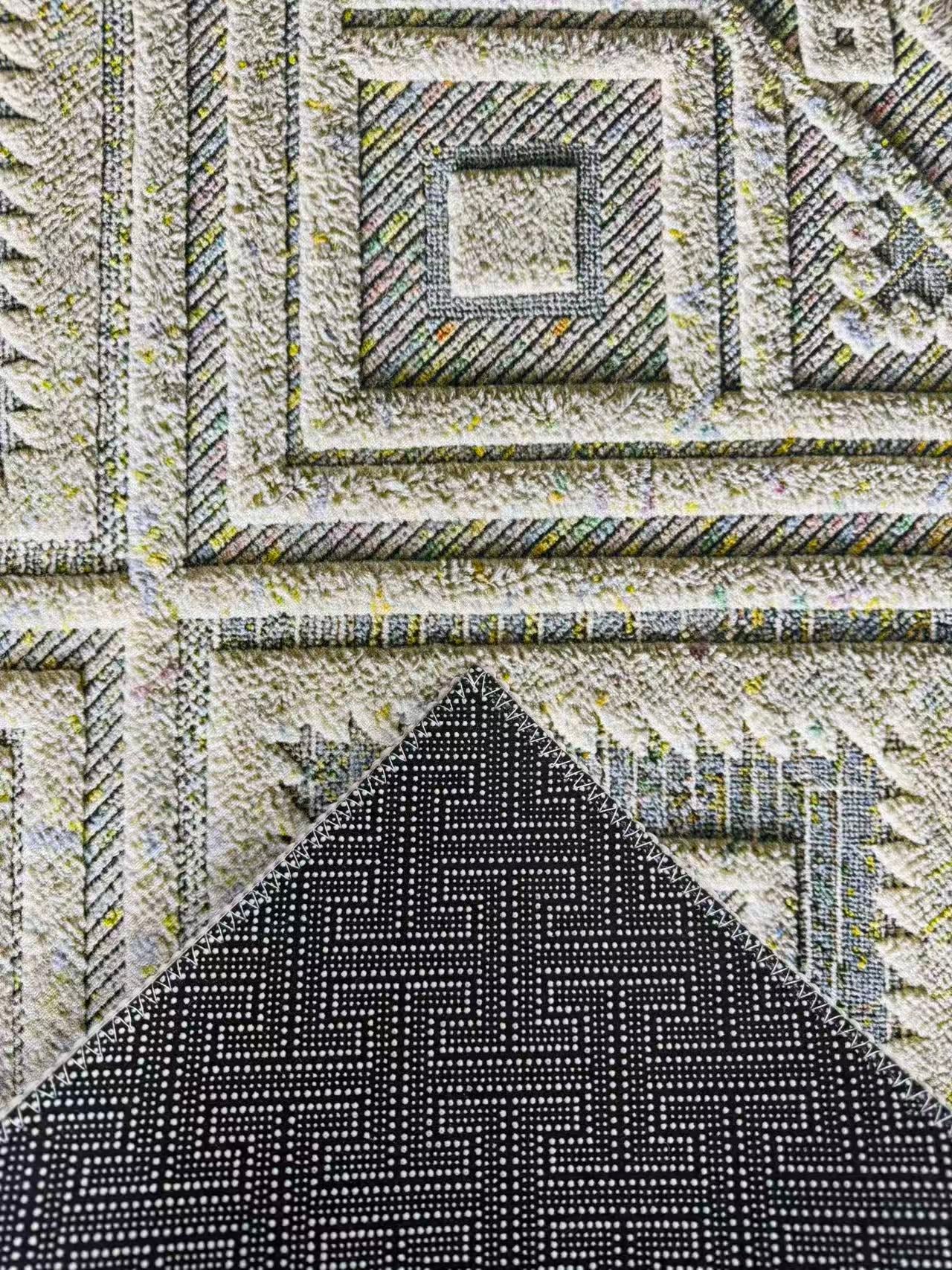 Alfombra Geométrica Bereber 3D 160x230 / 80X160