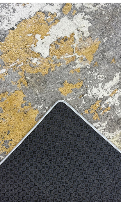 Alfombra Mármol Dorado – 160x230