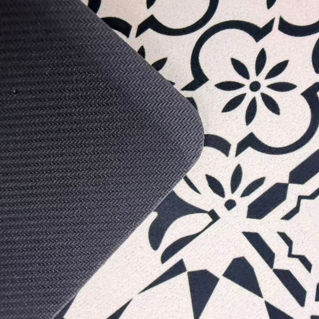 Kit Alfombras Cocina 2 Piezas Antideslizante Absorbente 45x75 45x120