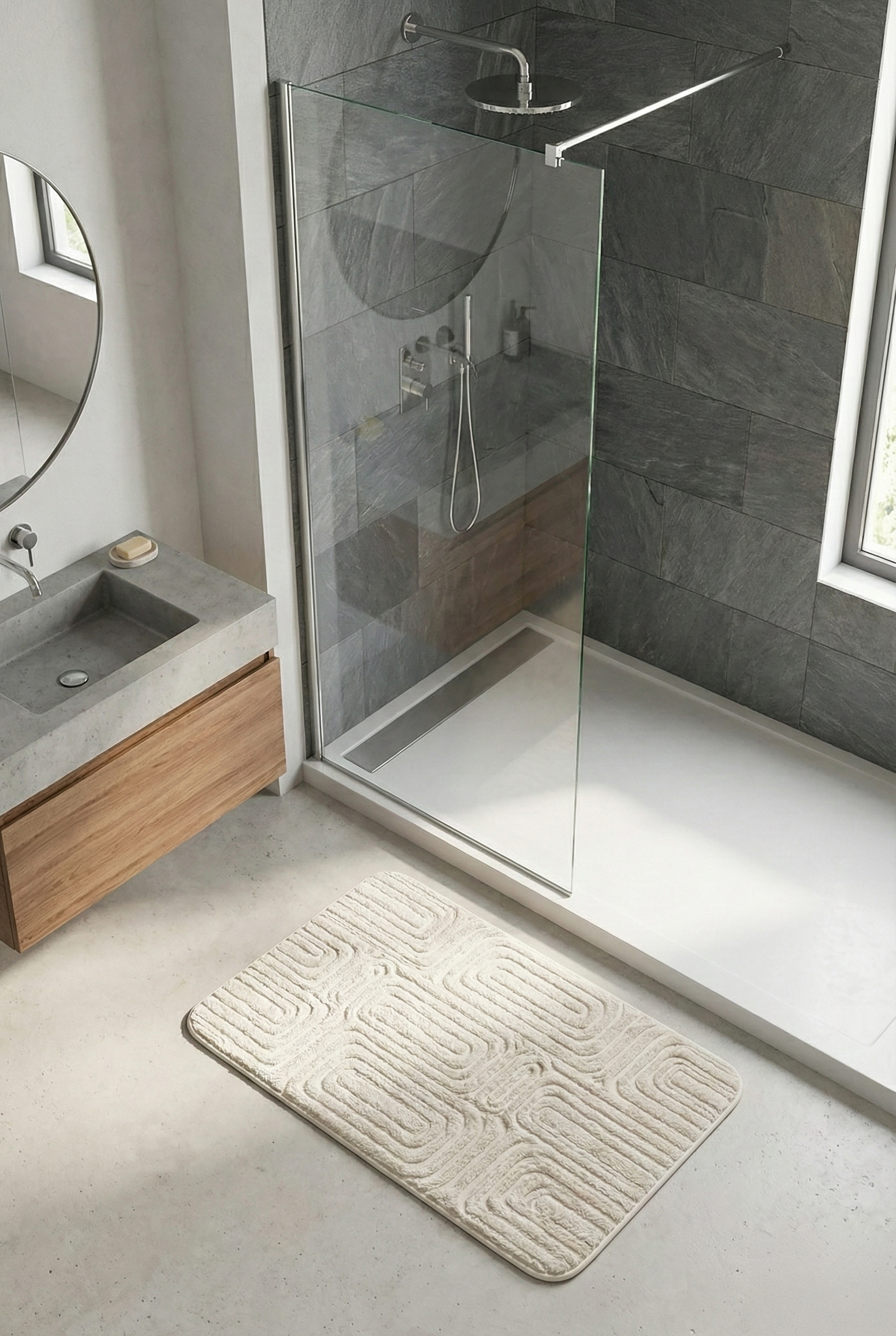 Alfombra Abstracto 50x80