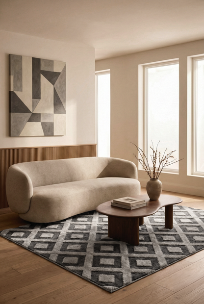 Alfombra Geométrico 160x200cm