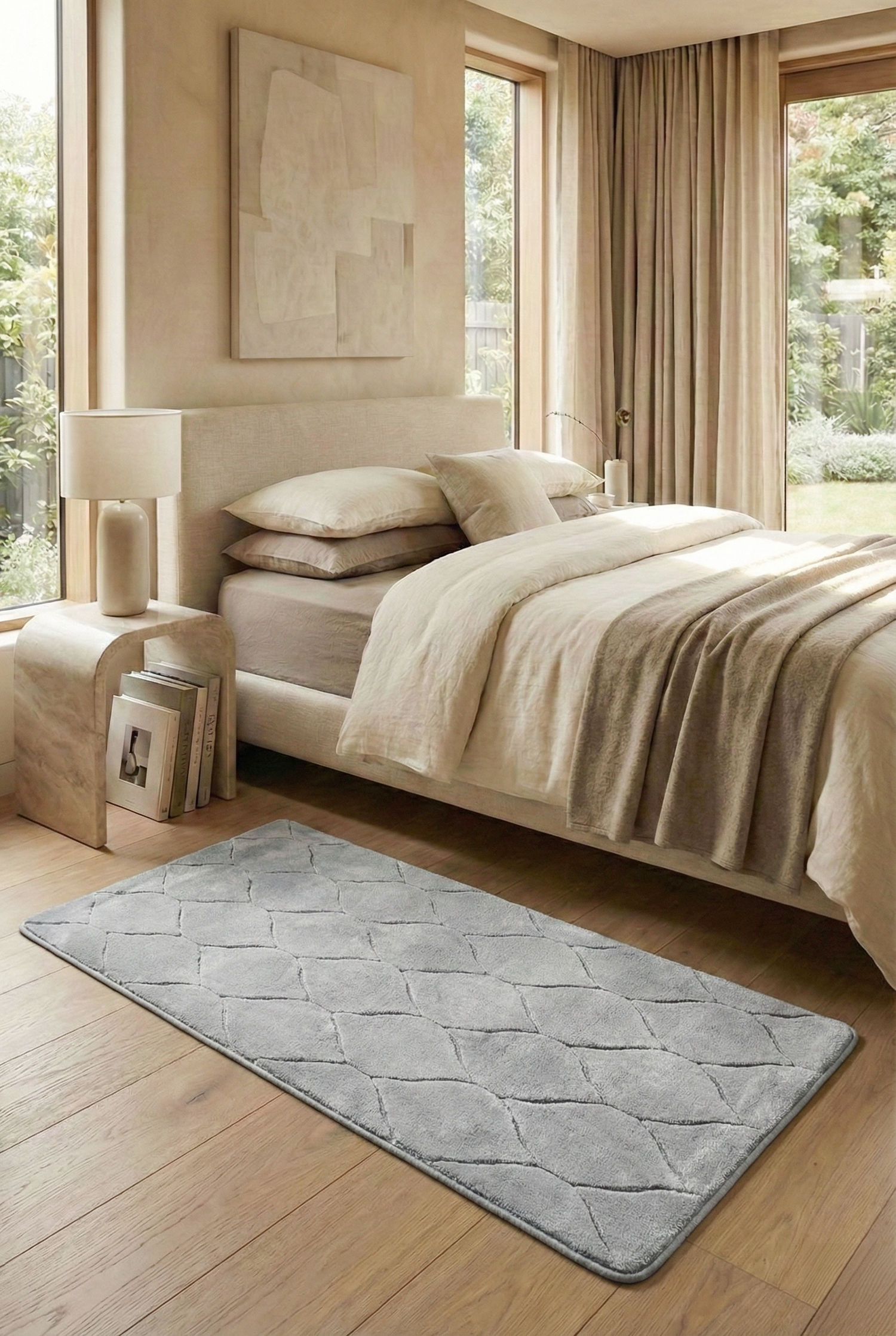 Alfombra Hojas 100x180cm