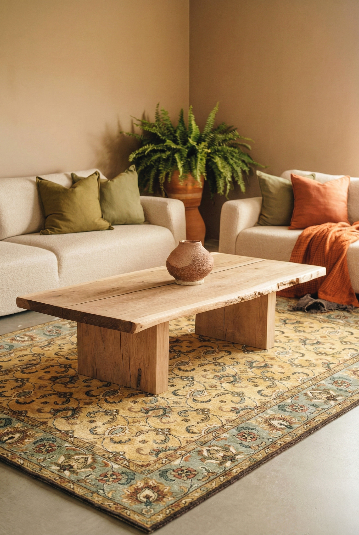 Alfombra Floreado 120x180