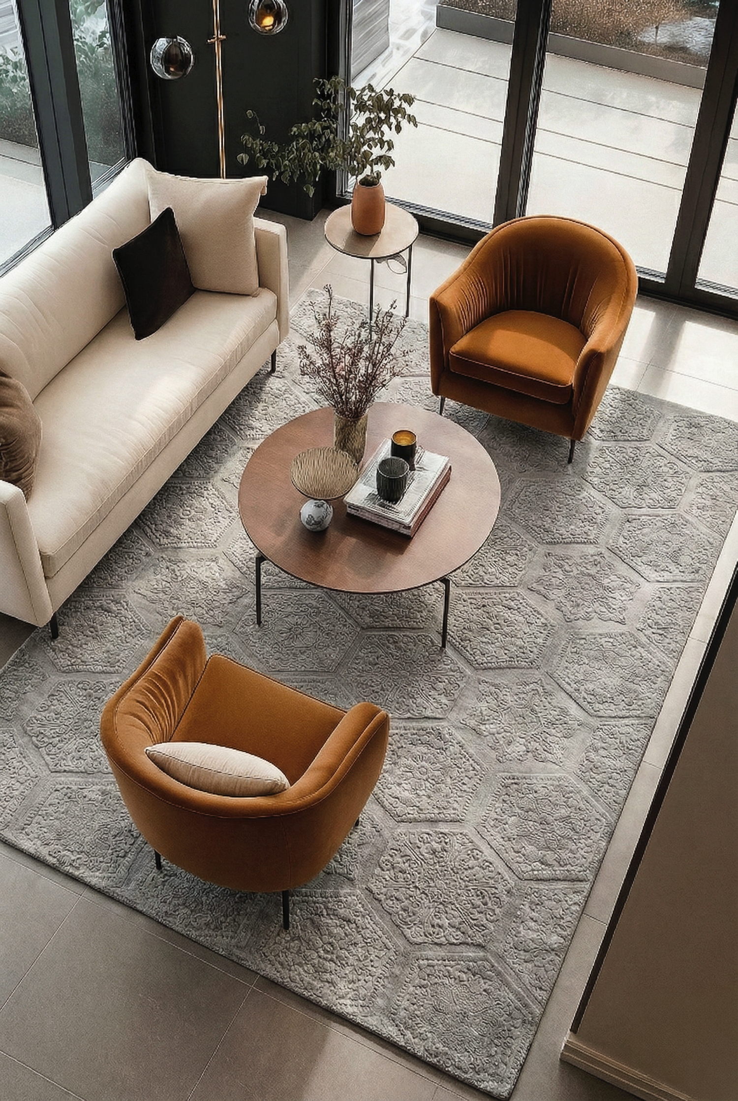 Alfombra Hexa 200x300