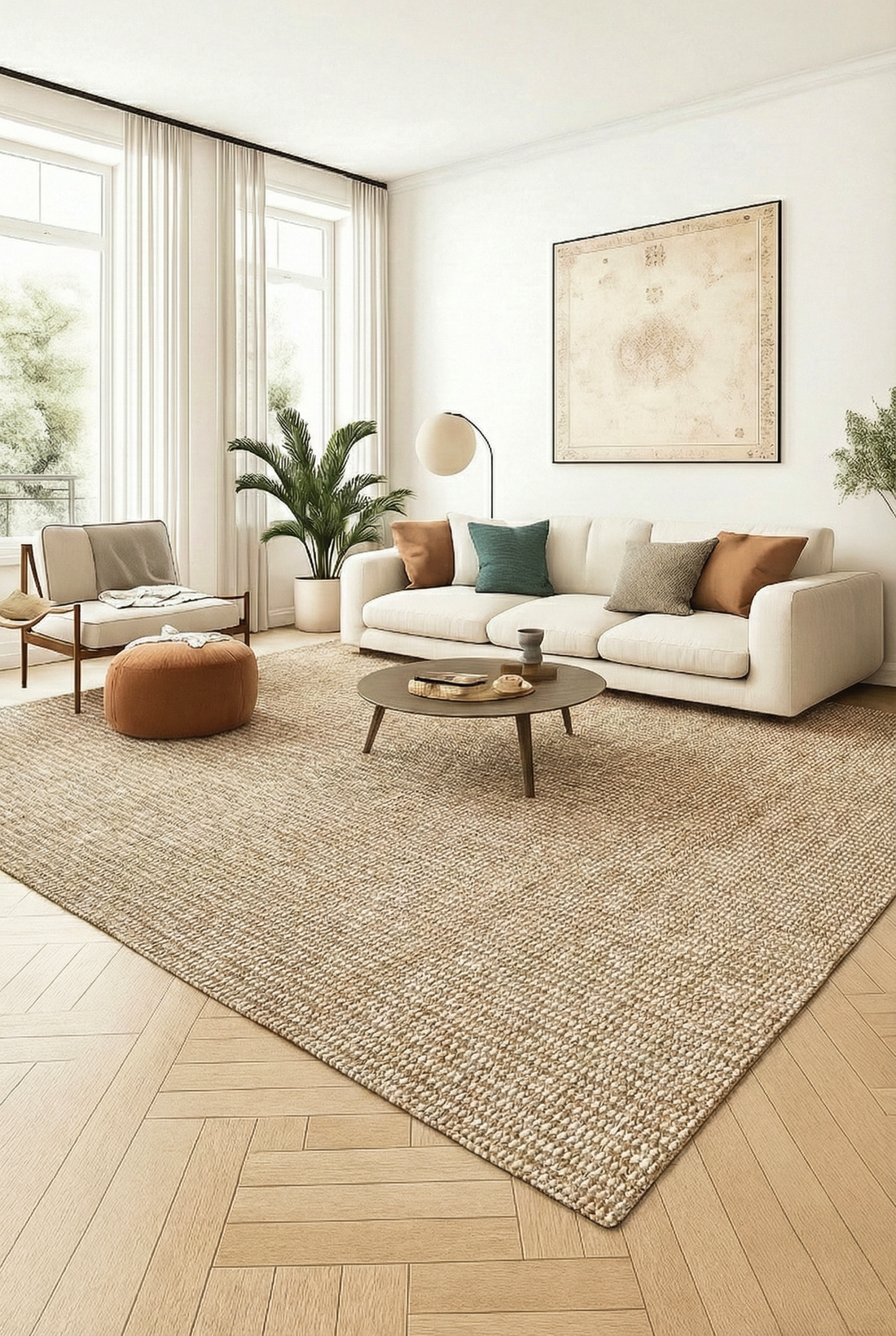 Alfombra Estilo Yute 200x300