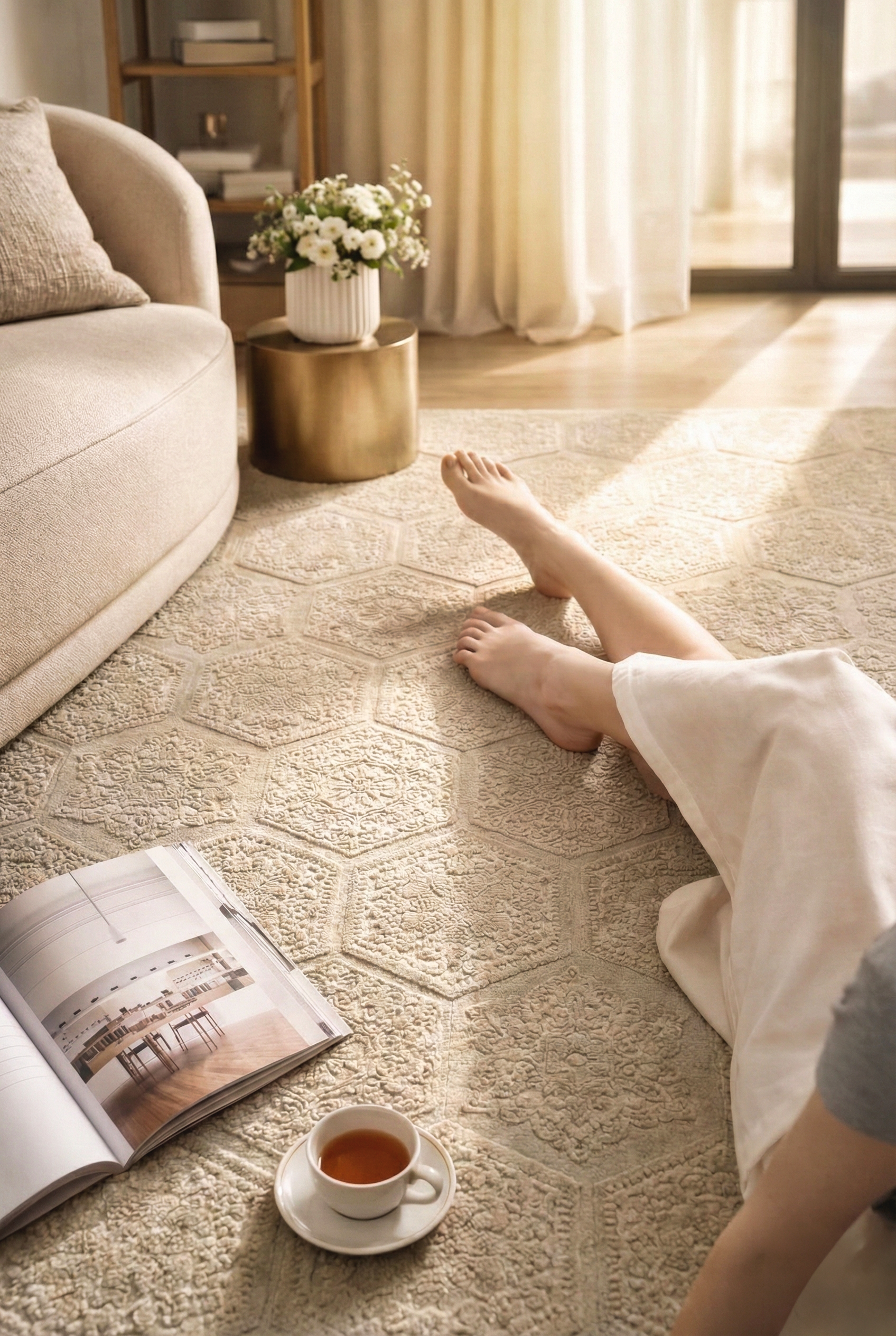 Alfombra Hexa 200x300