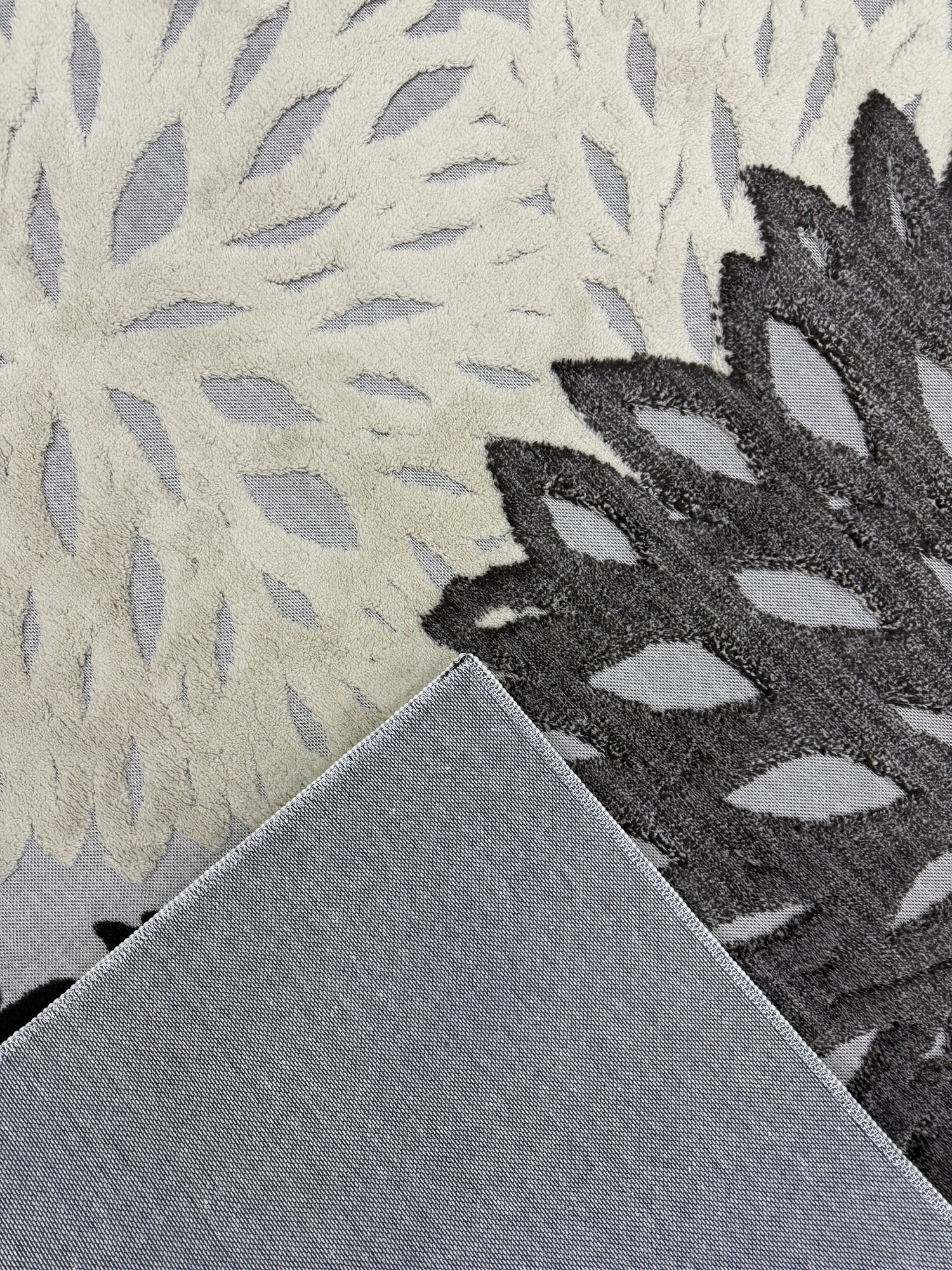 alfombra 2x3 flor3D texturas