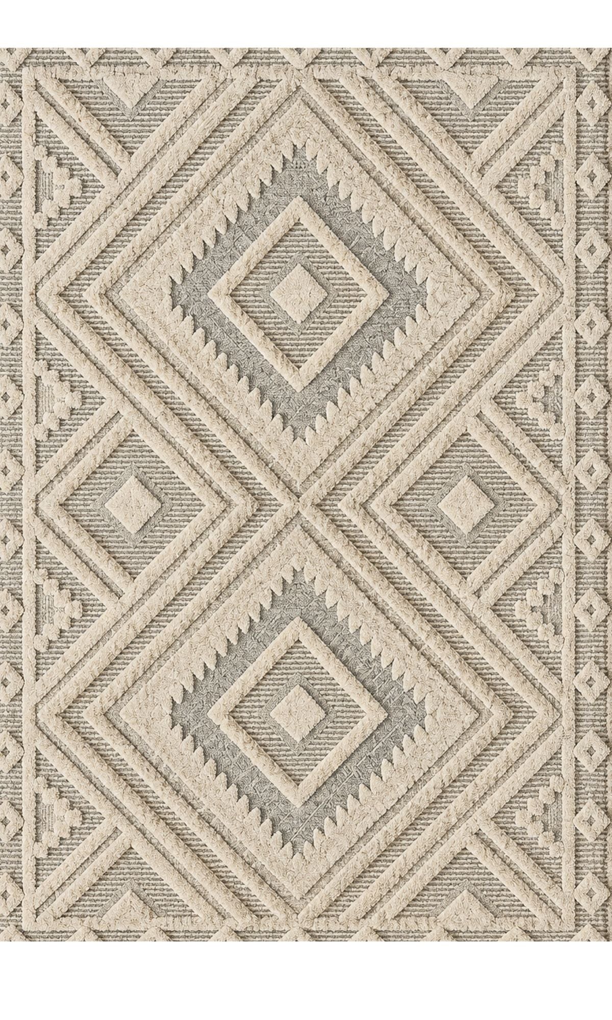 Alfombra Geométrica Bereber 3D 160x230 / 80X160