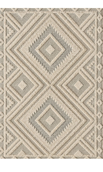 Alfombra Geométrica Bereber 3D 160x230 / 80X160