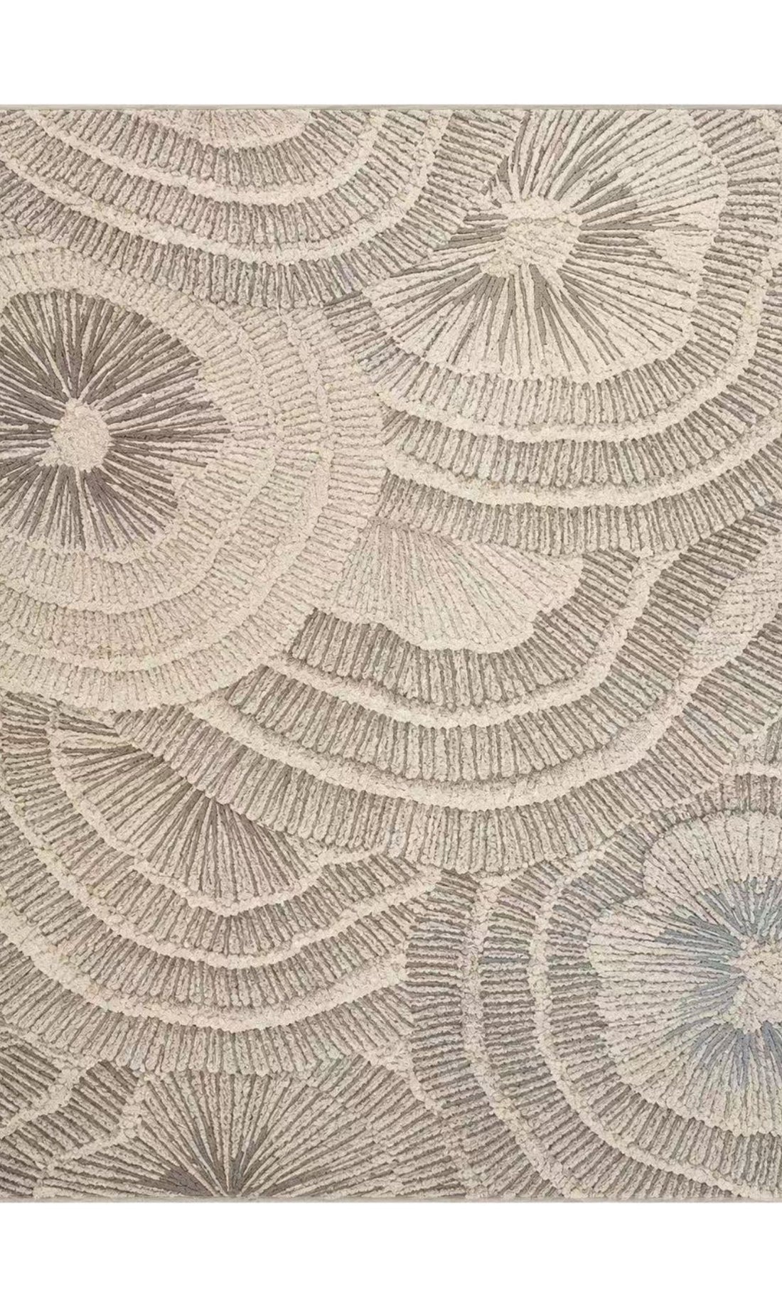 Alfombra Efecto 3D Diseño Coral 160x230 / 80X160