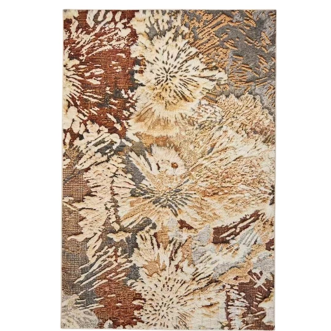 Alfombra Floral Botánica | Textura Estructurada 160X230 / 80X160