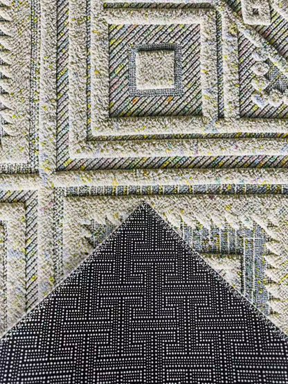 Alfombra Geométrica Bereber 3D 160x230 / 80X160